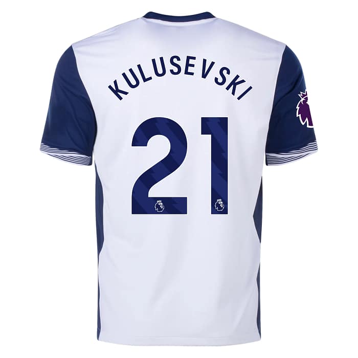 Dejan Kulusevski Tottenham 2024/25 Home Jersey by Nike - Image 1