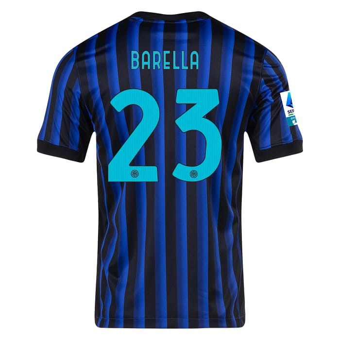 Nicolò Barella Inter Milan 2025/2026 Home Jersey by Nike - Image 1