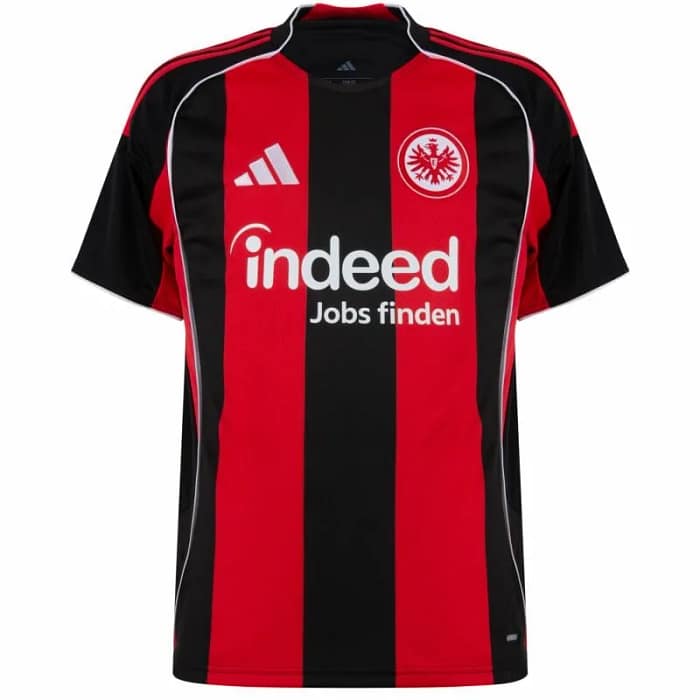 Eintracht Frankfurt 2025/26 Home Jersey by Adidas - Image 1